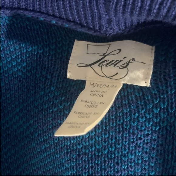 Levi’s Geometric Print Open Front Cardigan - Picture 5 of 5